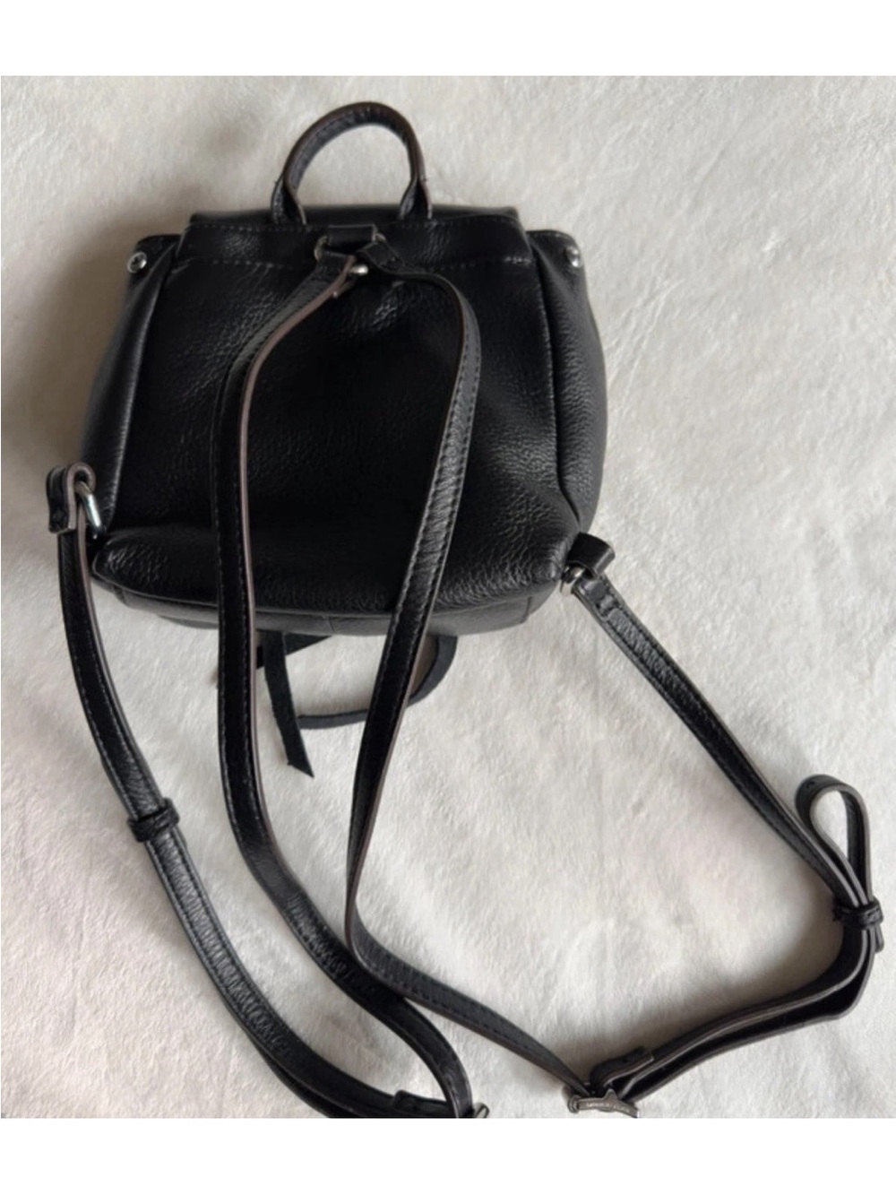 Amy Kestenberg Black Moroccan Studded Leather Mini Backpack - Picture 6 of 14